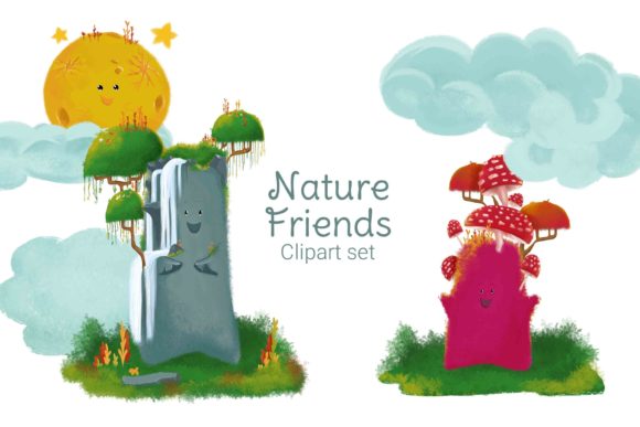 Download Forest Friends Scene Creator Kit - Forest Collection