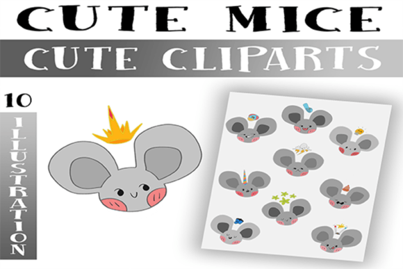 Download Cute Mouse Clipart Png / Commercial Use - Commercial use Collection