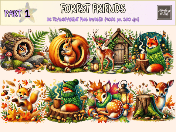 Download Forest Friends Clipart - Forest Collection