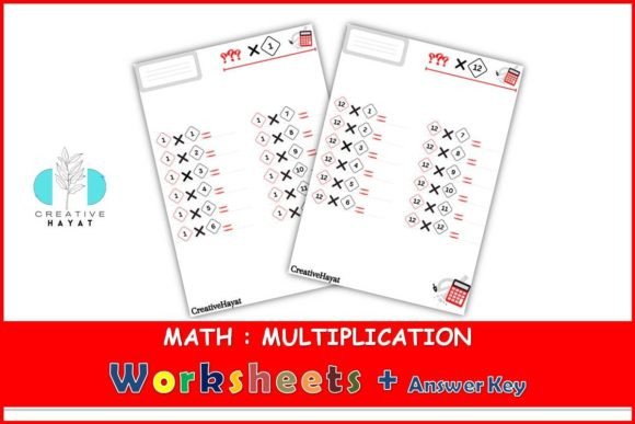 Download Multiplication Math for Kids+Answer Key - Answer key Collection